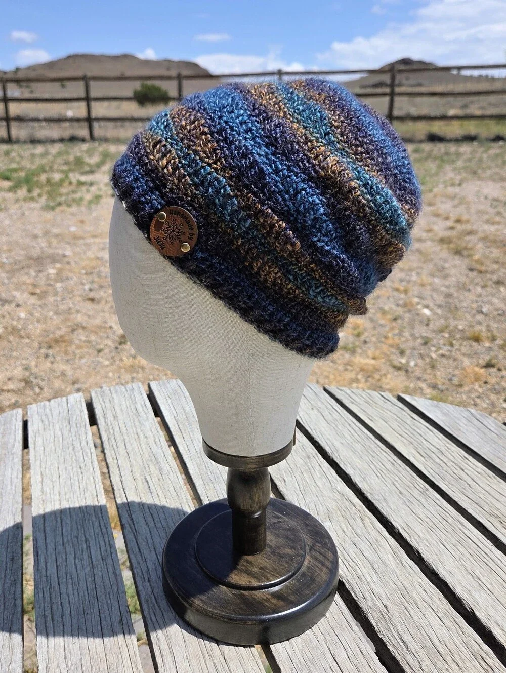Artisan Handmade Crochet Lightweight Merino Wool Blend 